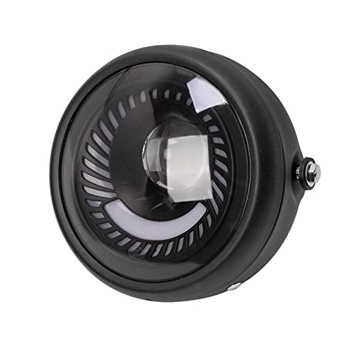 Feu antibrouillard moto led 6.5'' haute visibilité anti-impact avec support pour chopper