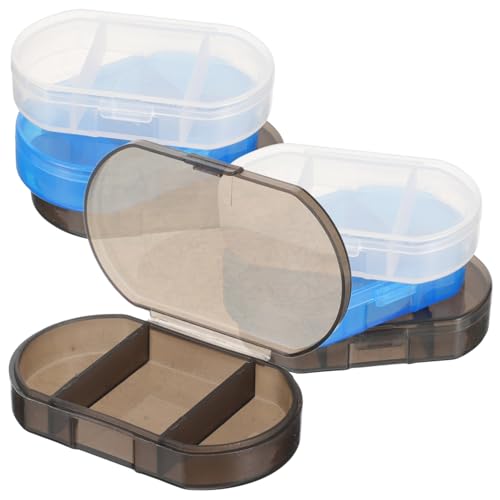 COOLHIYA 7個便携 盒 軽量製 の収納ケース 旅行用密閉コンテナ アウトドアに