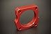 Torque Solution Throttle Body Spacer (Red)