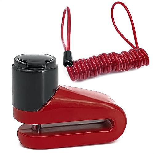RADIKAL RK505R Antivol Bloque Disque Moto, Plus Compact,...