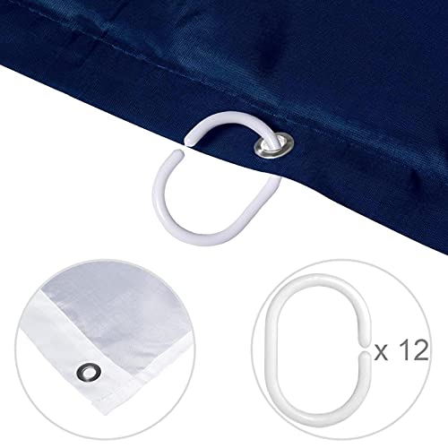Rideaux de douche Ocean de qualité supérieure et sans odeur - 5