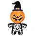 Joiedomi Halloween Inflatable Blow Up Pumpkin Skeleton with a Witch Hat for Halloween Outdoor Decoration (6 ft Tall)-2018 New Version