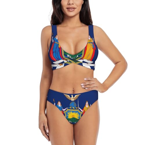 Maillot de bain deux pièces anti-irritation doux et séchage rapide
