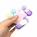 esowemsn 6 Packs Portable Disposable Travel Hiking Washing Hand Bath Toiletry Paper Soap Sheets(Random Color)
