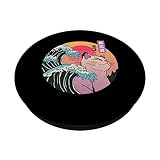 Zoom IMG-1 synthwave cat vaporwave popsockets popgrip Zoom IMG-1 synthwave cat vaporwave popsockets popgrip