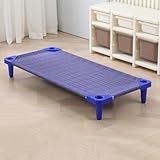 Tragbares Kinder-Schlafbett, stapelbar, mit leicht anzuhebenden Ecken, fertig zur Montage für Vorschule, Klassenzimmer und Kindergarten, 10 Stück