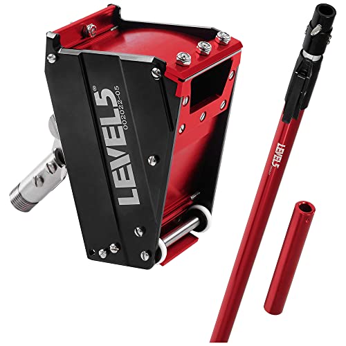 2-Inch Nail Spotter + Extendable Handle - Level5 | Pro-Grade | Finishing Drywall Gyprock Plasterboard Sheetrock | 4-570 #TOP14