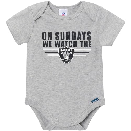 Image of Gerber NFL Baby Boys 3-Pack Onesie Bodysuit
