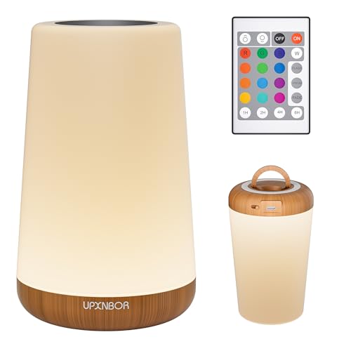 UPXNBOR Lampada da comodino a LED Touch dimmerabile con 13