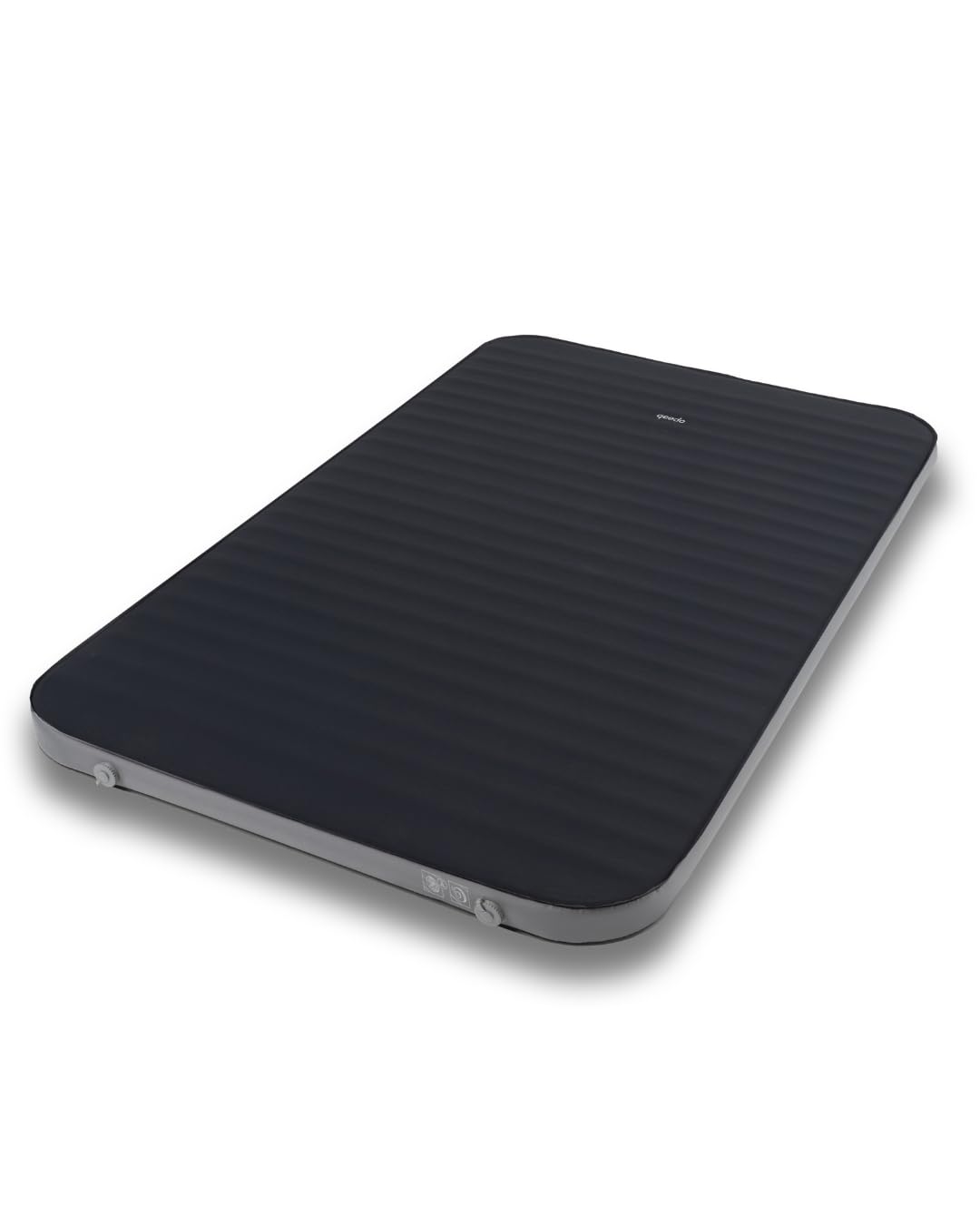 qeedo Cloudmat Double M - Matelas de Camping Gonflable/autogonflant pour 2 Personnes,Compact et léger,imperméable et résistant au Froid,Stable et Robuste, transportable - 200 x 110 x 7,5 cm - 4,1 kg