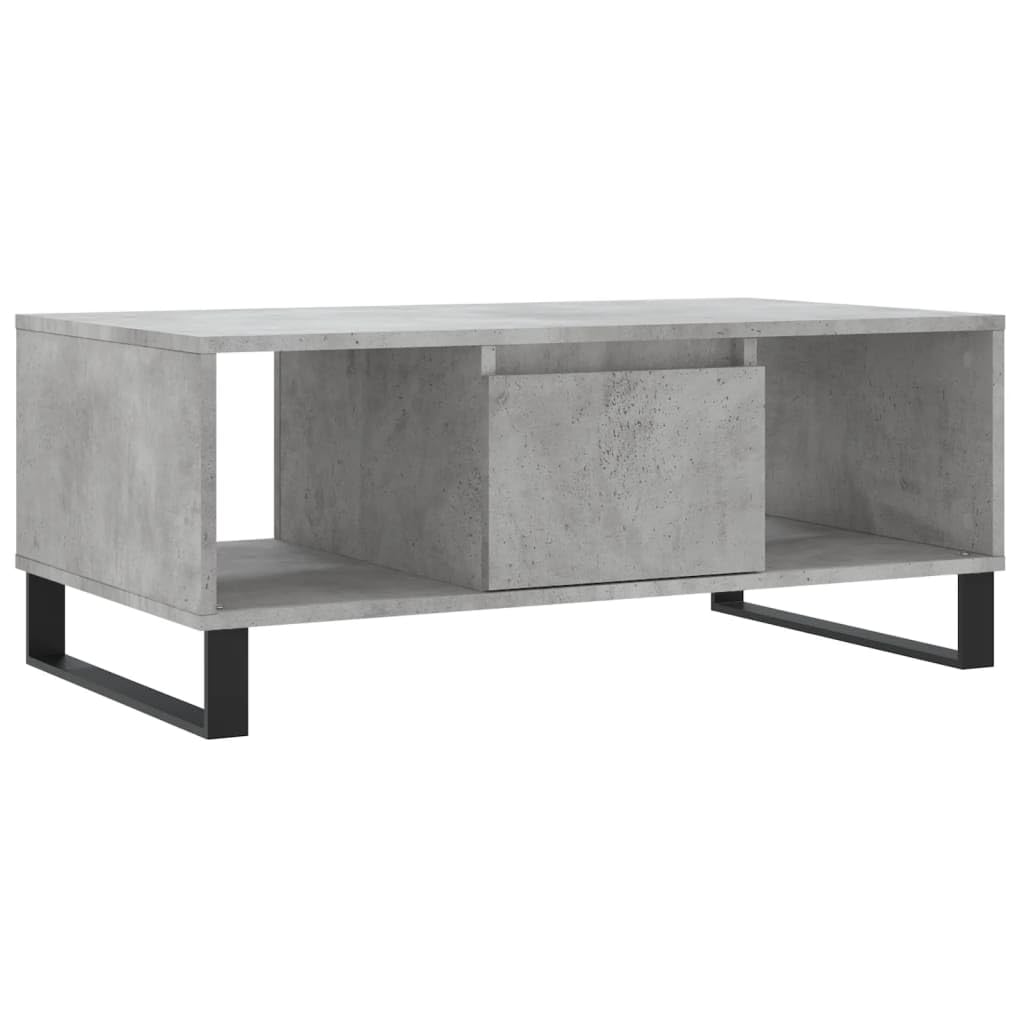 VIDAXL - Coffee Table - 90x50x36.5 cm - Grey