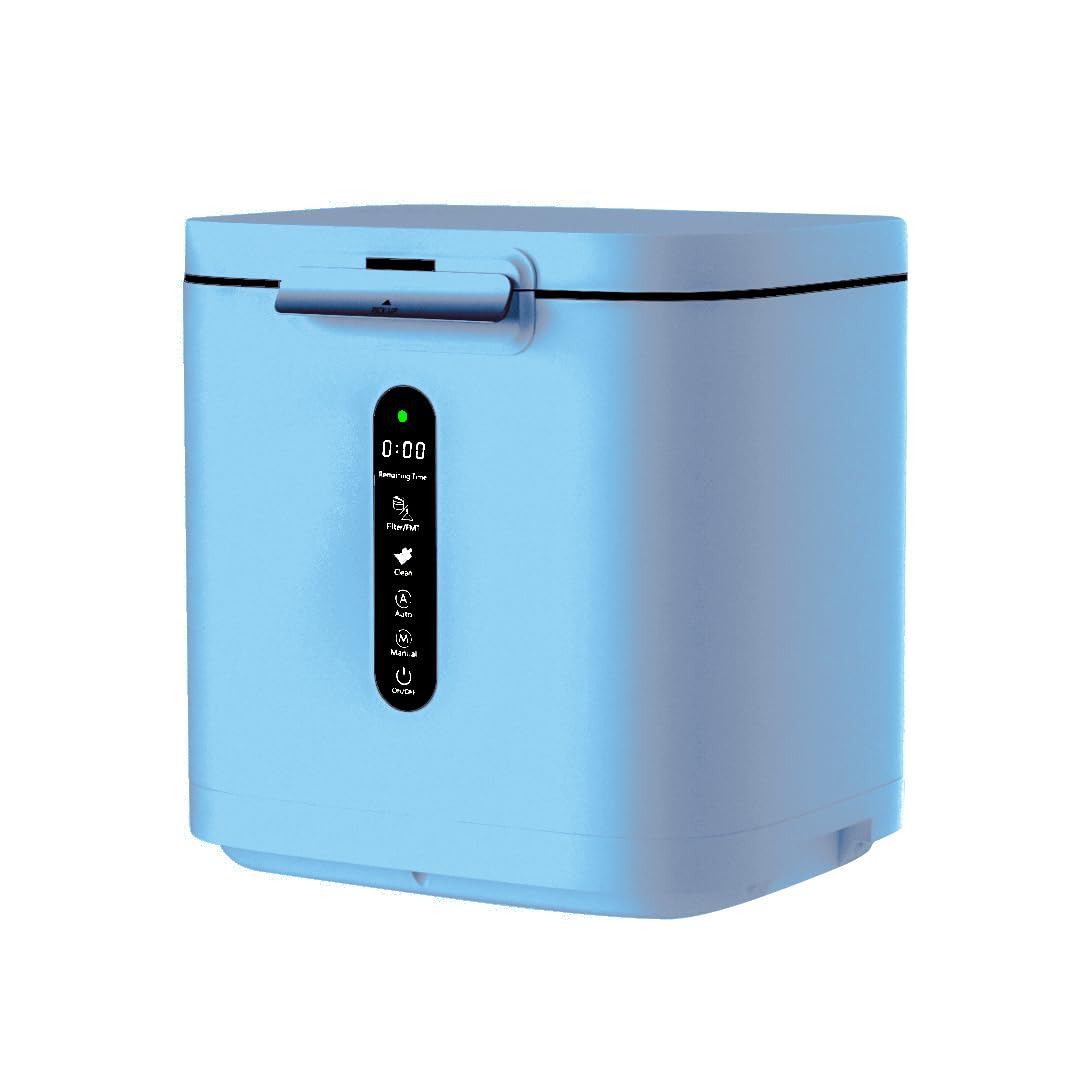 Electric composter for Garden, Turn Food Waste into Fertilizer, Auto-Cleaning Compost Machine.wrl.8.3.001