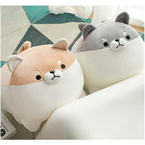 Ehotong Shiba Inu Dog Plush Pillow, Corgi Stuffed Animal Plush Toy Hug Pillow Gifts For Girl Boy (Brown, 15.7In) #TOP5