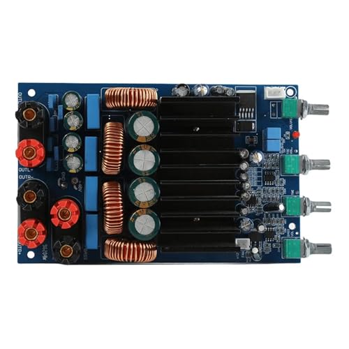 Amplificateur de puissance TAS5630 2.1 classe D, carte complète 2x150w + 300W, Module de potentiomètre de caisson de basses for système de cinéma maison