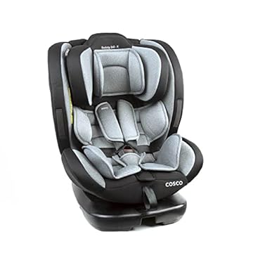 Cosco Kids, Cadeirinha Evolutty 360 X, 0 a 36kg, com Giro 360º e Isofix, Cinza Mescla