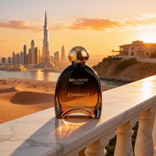 Image of BELLAVITA ZAWWARAT | Dubai Crafted | Perfume For Man | 100ml | 25% Perfume Oil Concentration | Bergamot, Coffee, Tonka & Musk | Premium Long Lasting Fragnance