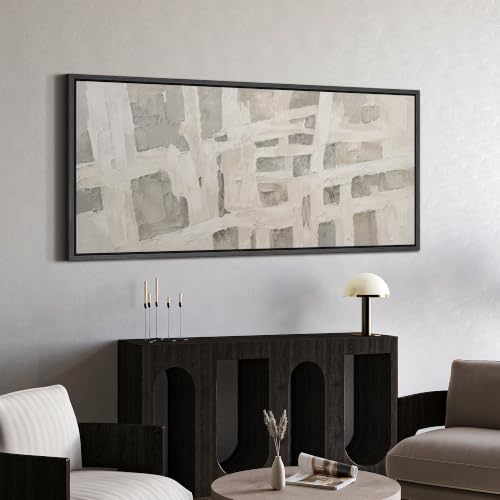 Image of MUDECOR Extra Large Framed Canvas Print Wall Art Abstract for Living Room