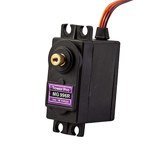 Image of Robocraze MG996R TowerPro | MG996R Servo Motor | Tower Pro Servo Motor MG Series- (Pack of 1)