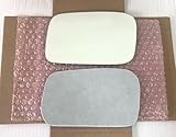 New Replacement NON-BLUE Mirror Glass with Full Size Adhesive for 2009-2014 Acura TL Driver Side View Left LH