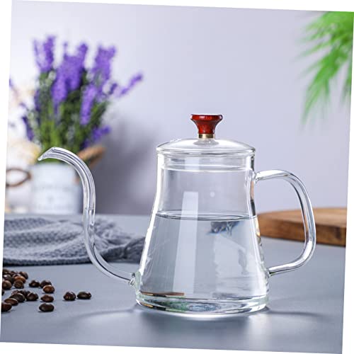 STOBAZA 2 Unidades Pote De Café Garrafa De Água De Aço Inoxidável Copo Derramar Sobre Chaleira Pote