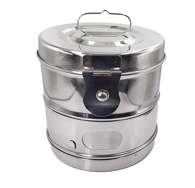 Bos Medicare Surgical Dressing Drum 8x6 Inches stainless steel (B09WHN8JLM) Amazon Price History, Amazon Price Tracker
