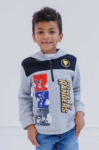Power Rangers Fleece Half Zip Pullover Hoodie Toddler to Big Kid2