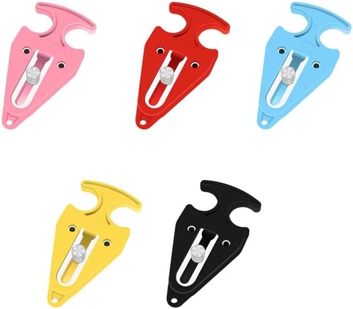 Portable Door Lock Latch Home 1Pcs(Universal Head Black)