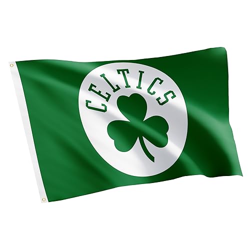 Desert Cactus Boston Celtics Flag Team NBA National Basketball Association 100% Polyester Indoor Outdoor 3x5 feet Flags (Flag K)