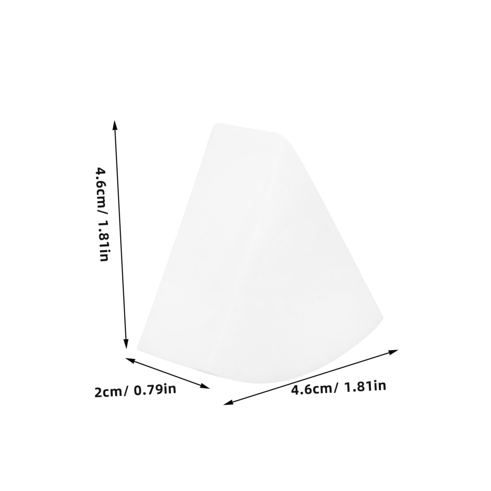 SAFIGLE Soft Triangle Puff Makeup Wedges 12 Pack Face for Foundation and Powder Application Gentle on Sensitive Skin