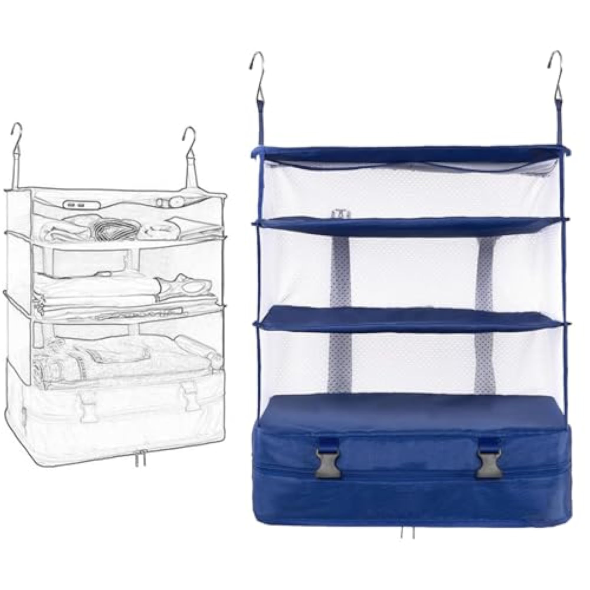 Clothing Sorting Package Durable Travel Storage Bag