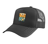 It was in Pickleball Addict Retro League Trucker Hat with Adjustable Mesh Back, Black