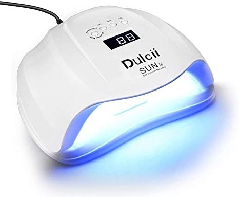 Professional 54W Nail Dryer,Dulcii UV/LED Gel Polish Smart Auto-s...