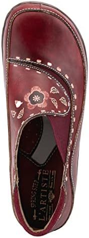 L’Artiste by Spring Step Women's Burbank Slip-On Loafer, Bordeaux, 37 EU/6.5-7 M US | Image 2