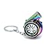 Produktbild Q&A Turbo Schlüsselanhänger,Wiederaufladbar Flammenlos Winddicht feuerzeuge Schlüsselanhänger Mini Mit USB,Turbo Schlüsselanhänger Mit Sound Chrom Metall Anhänger Schlüssel Mini Keychain (Color)