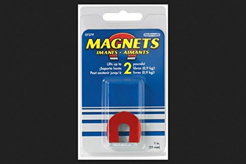 Master Magnetics #07279 RED Horseshoe Magnet image 2