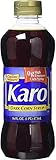 Karo Jarabe de maíz oscuro 0 g de alta fructosa sin gluten 16 oz. Paquete de 3.
