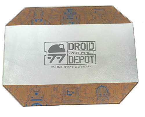 Galaxy's Edge Star Wars Droid Depot Cutting Board Glass Tray