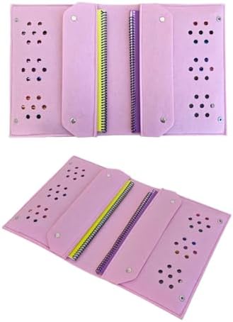 FIGIZA Keçe Kalemlik ve Tablet Organizer Çanta – 4 Bölmeli, A4 Boyut, Çok Amaçlı Defter Boya Düzenleyici Çanta (pembe) - Görsel 4