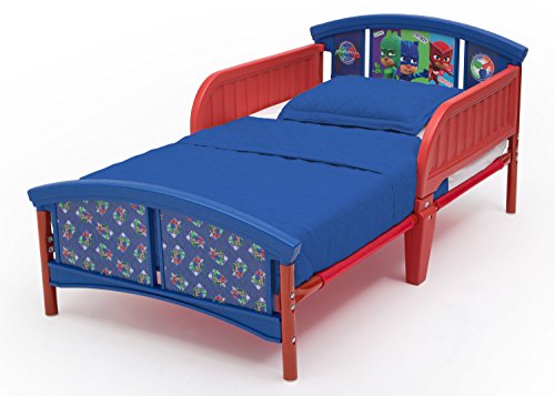 Image of Delta Children Plastic Toddler Bed, PJ Masks