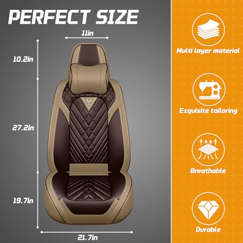 Image of for Toyota RAV4 Seat Covers 2008-2026, Waterproof Car Seat Covers
