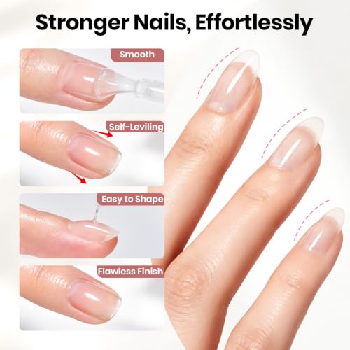 Image of Beetles Builder Gel for Nails Clear, 15ml HEMA & TPO-Free Gel Builder