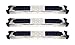 3) Hydrotools 87906 Pool Stainless Steel Ladder Rung Steps + Complete Bolts Set