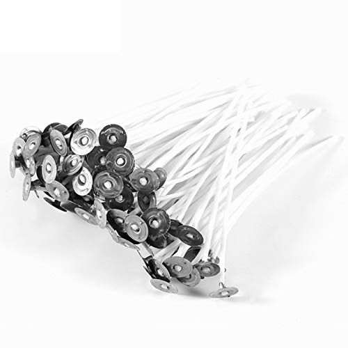 200 pzas Mechas para Velas de Algodón Preenceradas 10 cm