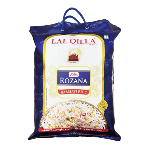 LAL QILLA ROZANA �o�X�}�e�B���C�X �C���h�Y 5kg (1��) Basmati Rice �����L�� ���U�i �o�X�}�e�B�� ������ �C���f�B�J��