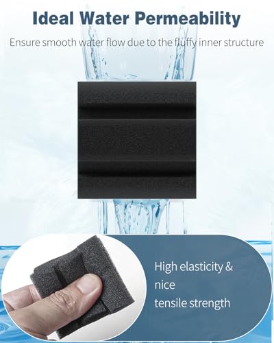 image for Pawfly 6 Pack Replacement Filter Sponges Aquarium Nano Bio Sponge Filt