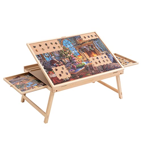 Best Tilting Puzzle Table With Drawers The Perfect Solution For Your