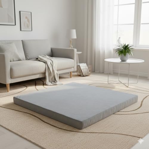 TokSay Velvet Zabuton Meditation Mat - Large Floor Pillow for