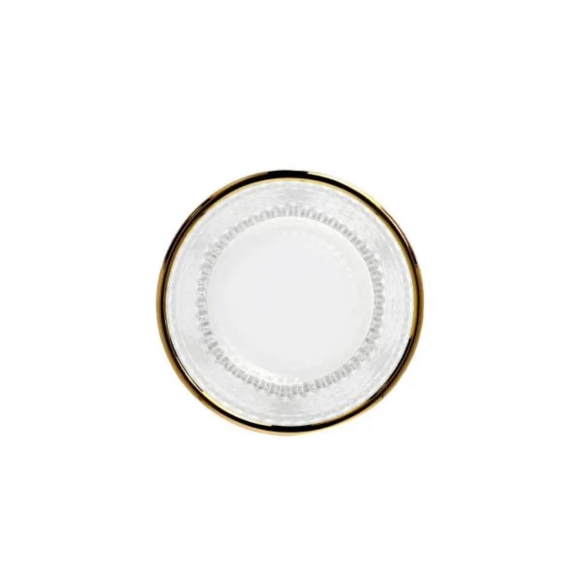 HOMLA BARREL Gläser 4er-Set, 0,3 l, mit Goldrand, spülmaschinenfest, edles Design
