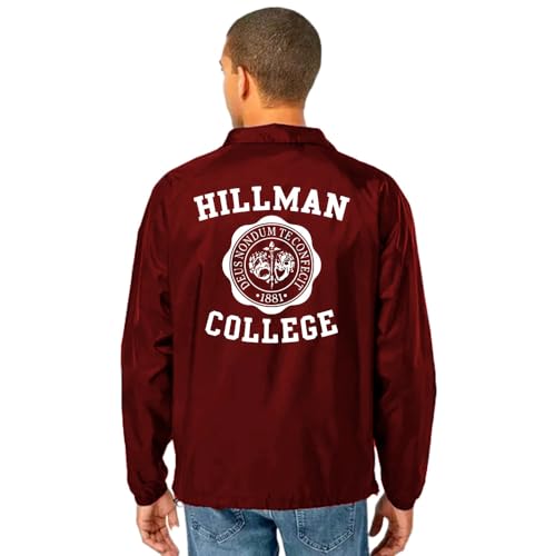 Coaches Jacket Retro 80’s Stylish HBCU Apparel TV Sitcom Pop Culture Windbreaker for Men and Women