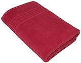 Esta lujoso juego en rizo de algodón 100 % natural incluye una toalla de baño grande de 70 x 140 cm, extragruesa y absorbente; el algodón es de calidad y cuenta con un grosor de 500 g/m² que garantiza una mayor absorción y durabilidad. Lavable a máquina a 40 °C, se puede secar en secadora a baja temperatura y recomendamos lavar con colores similares. Lavar en agua tibia con un detergente suave y secar inmediatamente para minimizar la aparición de moho